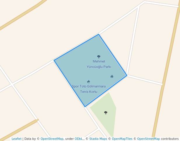 walking in Yüncü Mehmet Güler Parkı map in Gölmarmara