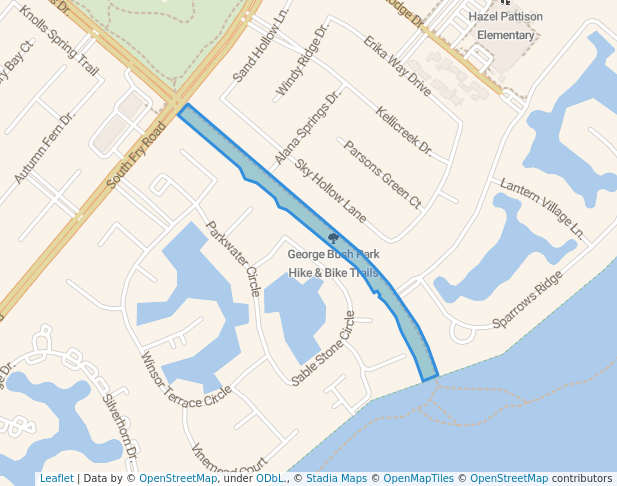 George Bush Park Hike & Bike Trails