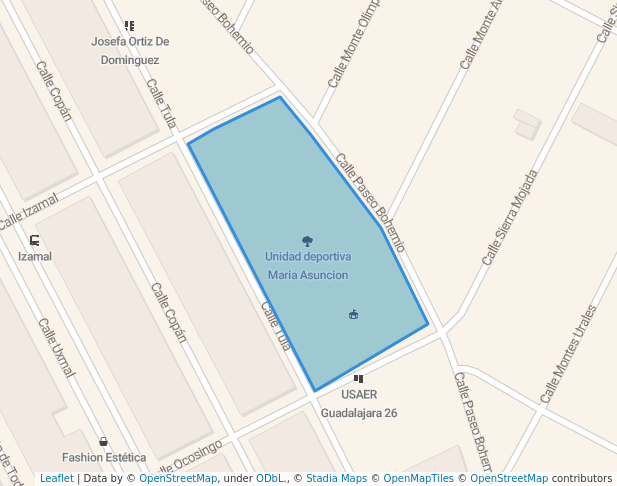 Unidad deportiva Maria Asuncion