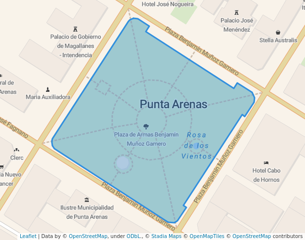 Plaza de Armas Benjamín Muñoz Gamero