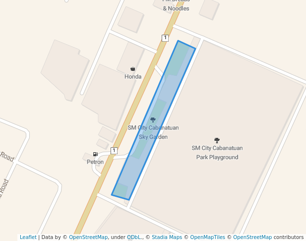 SM City Cabanatuan Sky Garden