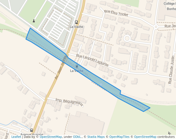Ligne Verte Le Bouscat - Bruges - Secteur 3