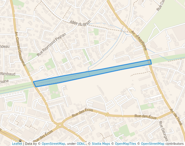 Ligne Verte Le Bouscat - Bruges - Secteur 5