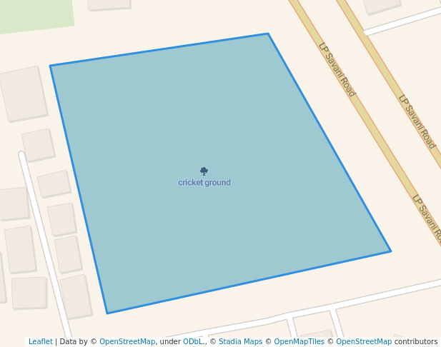 walking in cricket ground map in Surat