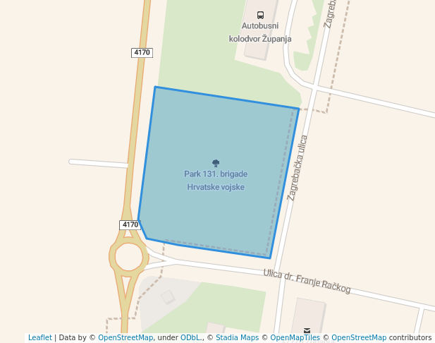 Park 131. brigade Hrvatske vojske