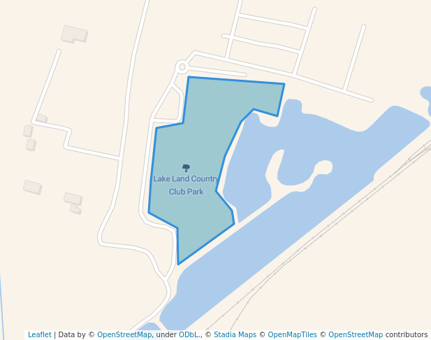 walking in Lake Land Country Club Park map in Howrah