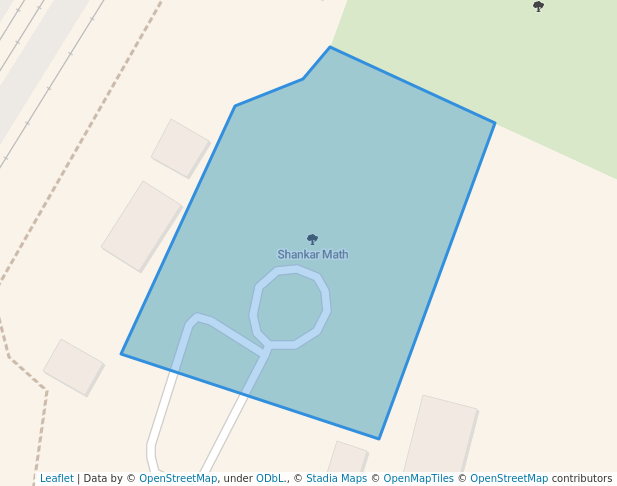 walking in Shankar Math map in Howrah