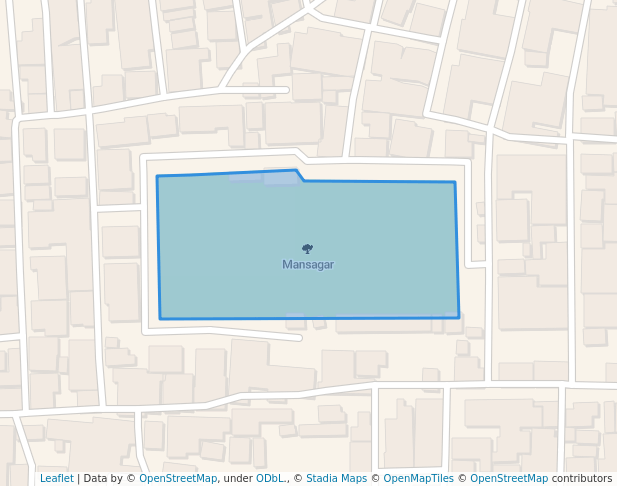 walking in Mansagar map in Jodhpur