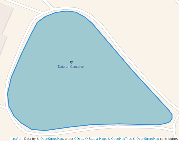 walking in Dataran Canselori map in Nilai