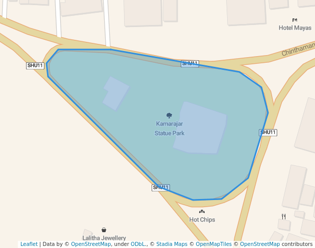 Kamarajar Statue Park