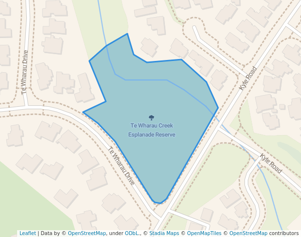 Te Wharau Creek Esplanade Reserve