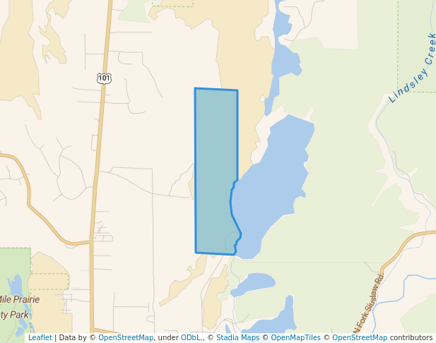walking in Clear Lake Dunes County Park map in Florence