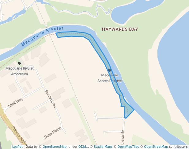 Macquarie Shores Reserve