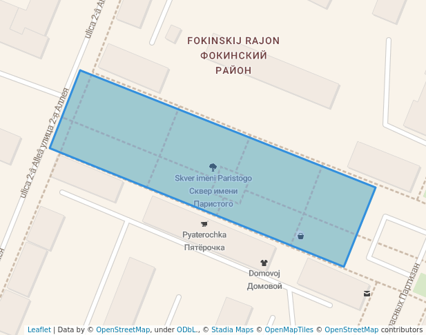 Сквер имени Паристого