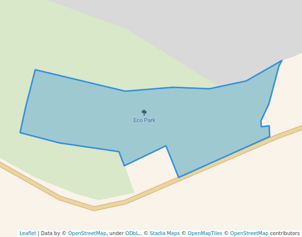 walking in Eco Park map in Thiruparankundram
