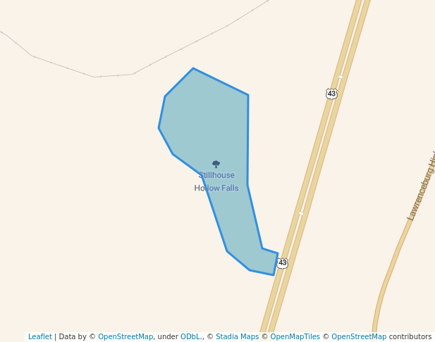 Stillhouse Hollow Falls