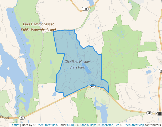 Chatfield Hollow State Park