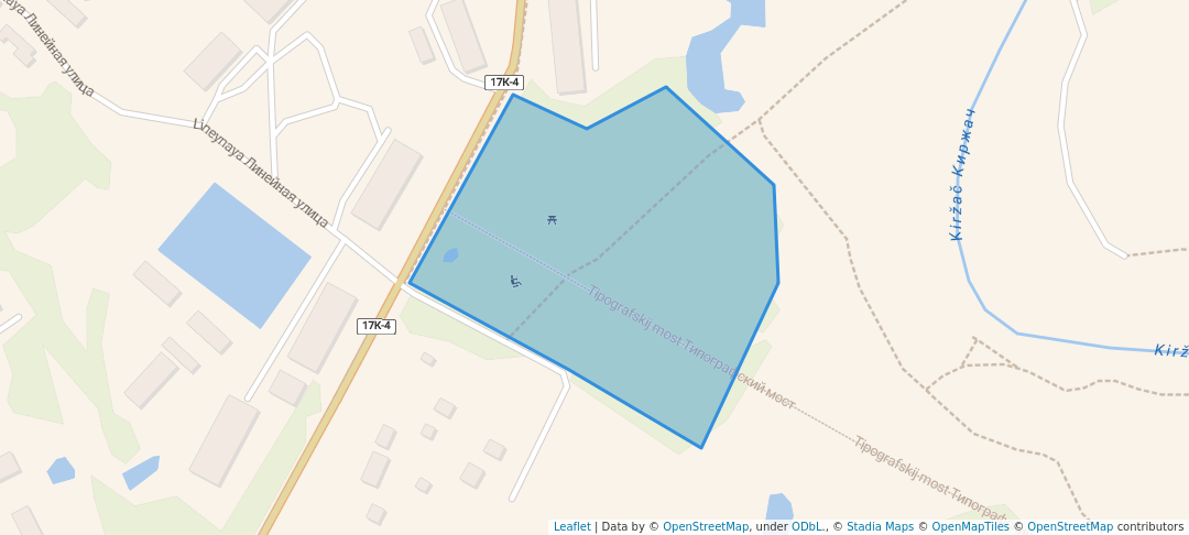 walking in Александровский парк map in Kirzhach