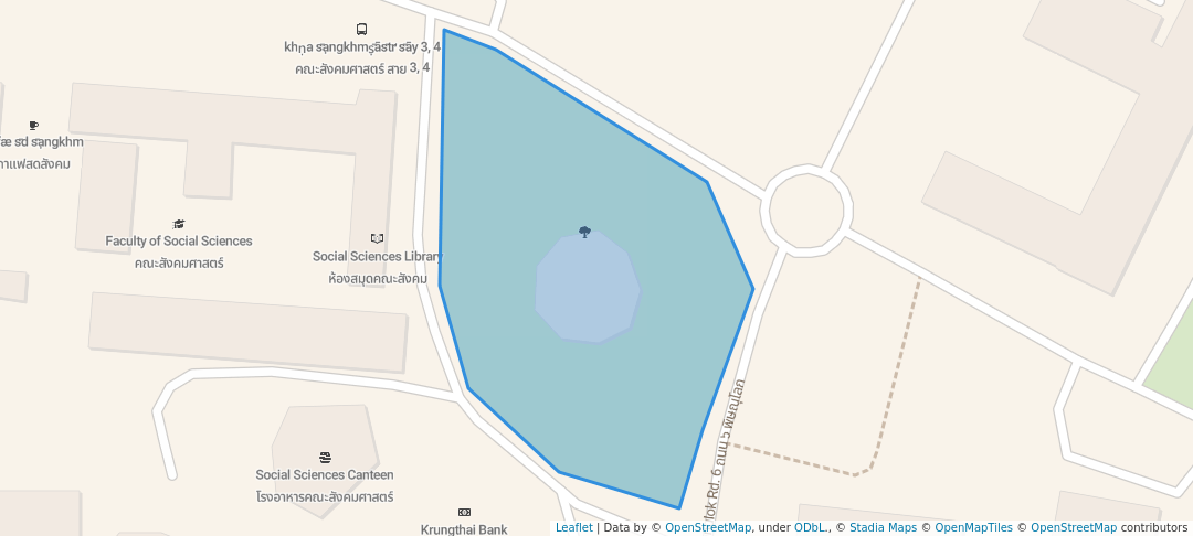 walking in memory of King Rama IX map in Chiang Mai