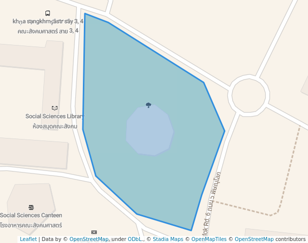 walking in memory of King Rama IX map in Chiang Mai