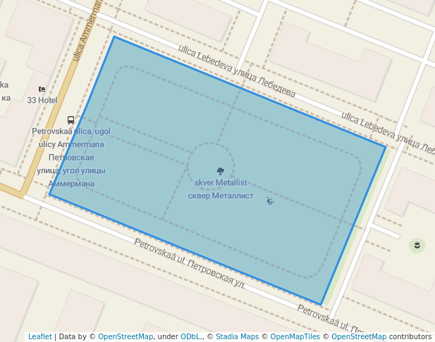 сквер Металлист