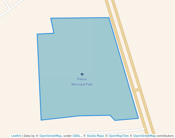 Pasrur Muncipal Park in Pasrūr | Map and Routes