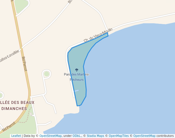 walking in Parc des Martins-Pêcheurs map in Notre-Dame-de-l'Île-Perrot