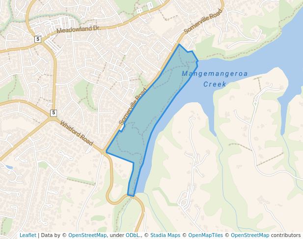 Mangemangeroa Reserve