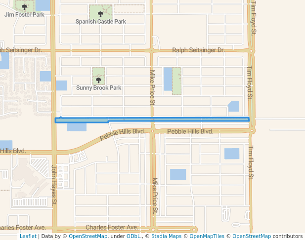 Tierra Del Este Linear Park B