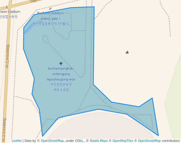 부천종합운동장 레포츠공원