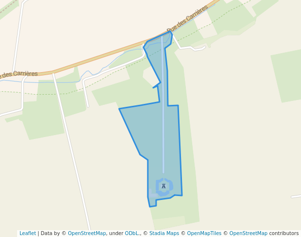 walking in Château Desclée map in Tournai