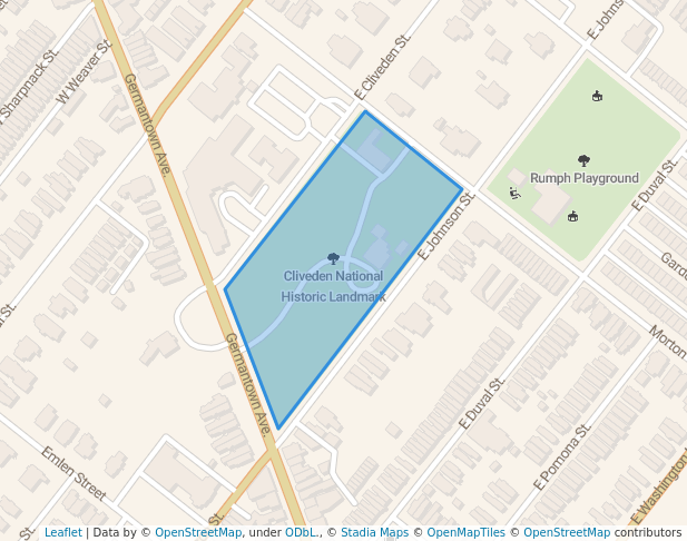 Cliveden National Historic Landmark