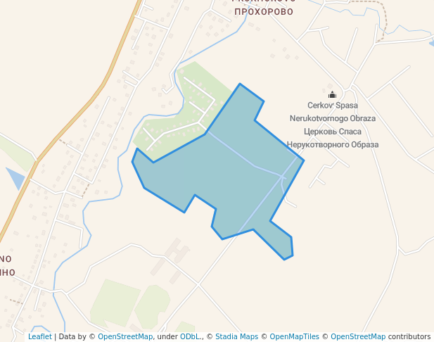 Парк усадьбы "Спасское-Прохорово"