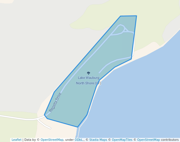 walking in Lake Wauburg North Shore (UF) map in Micanopy