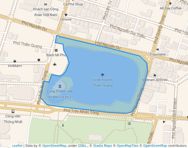 Vườn hoa Hồ Thiền Quang