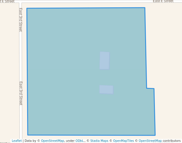 walking in Trenton Park map in Trenton