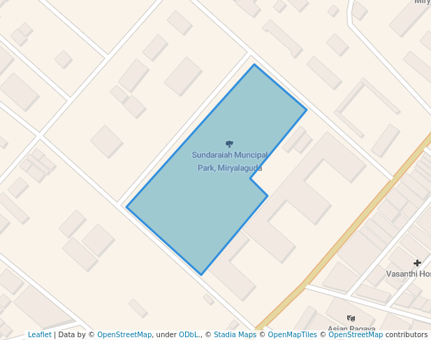 Sundaraiah Muncipal Park, Miryalaguda