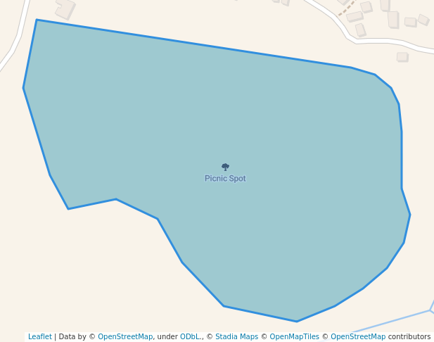 walking in Picnic Spot map in Gaighat