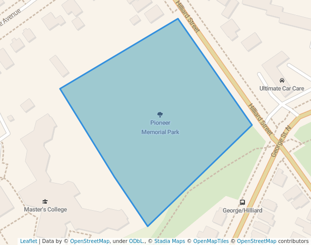 Pioneer Memorial Park