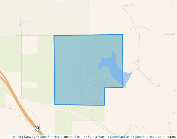 walking in McMullen Memorial County Park map in Warrens