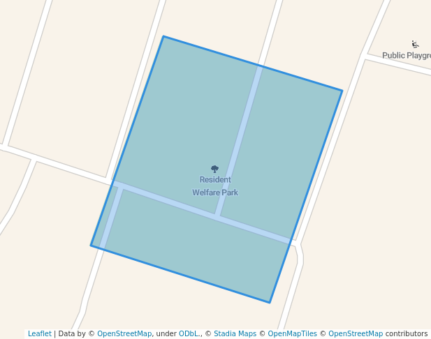 walking in Resident Welfare Park map in Gorakhpur