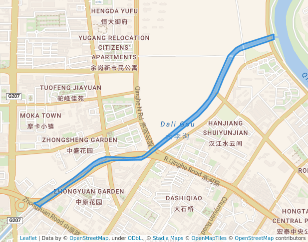 Dali Gou Riverbank Park