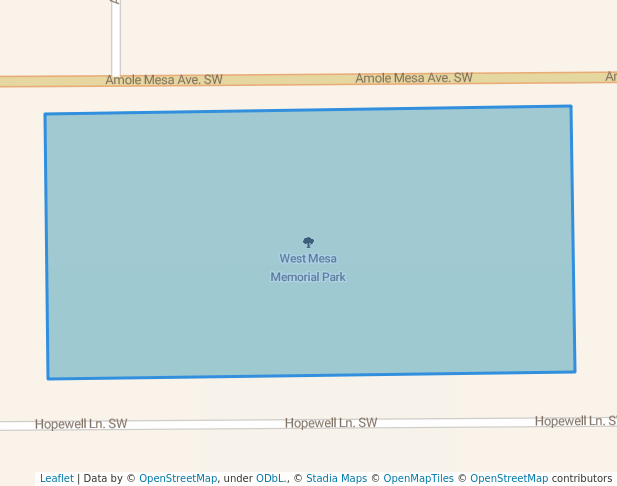 West Mesa Memorial Park