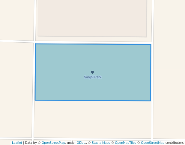 walking in Sanjhi Park map in Sonipat