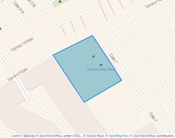 walking in Parque Celta map in Funza