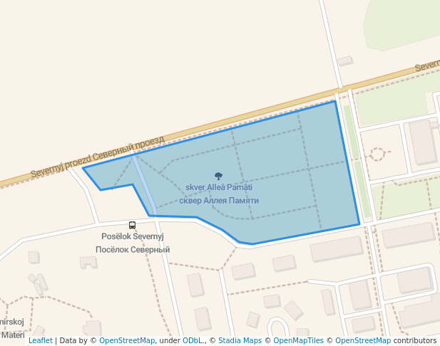 сквер Аллея Памяти