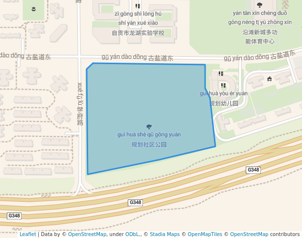规划社区公园