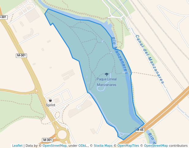 Paque Lineal Manzanares