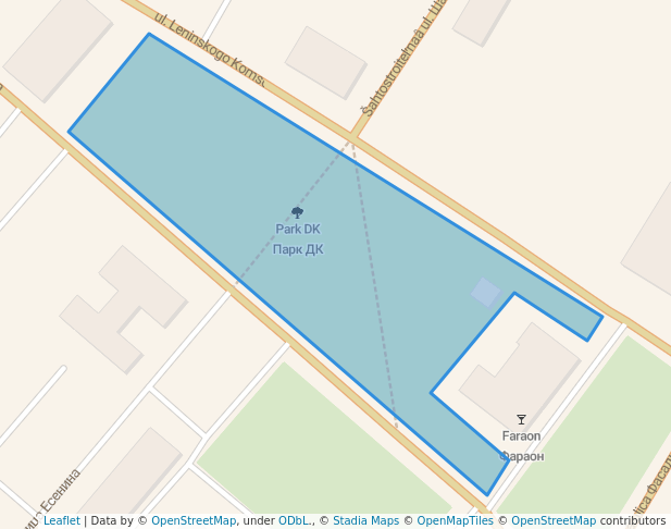 walking in Парк ДК map in Vorgashor