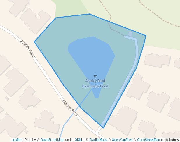Aberley Road Stormwater Pond